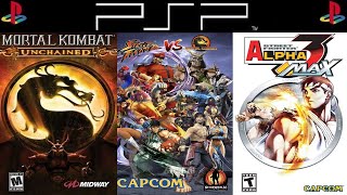 All Mortal Kombat and Street Fighter Games on PSP screenshot 4