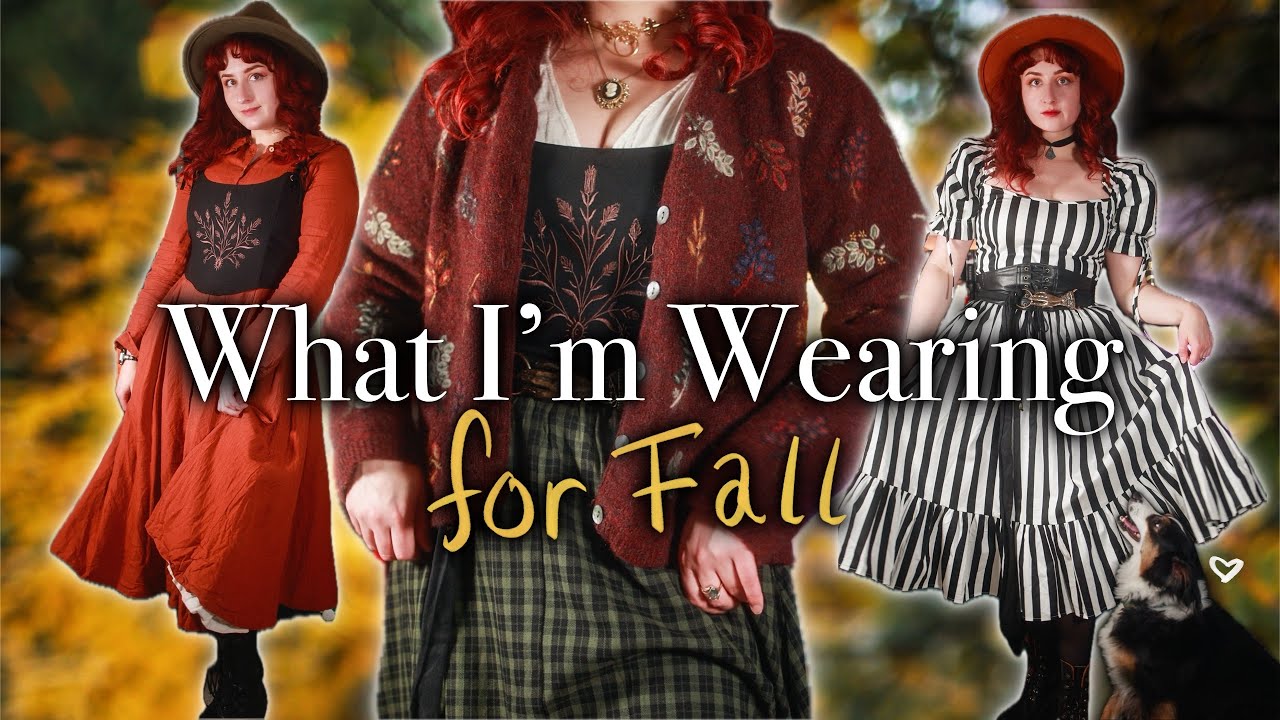 What I ACTUALLY Want to Wear For Fall  | Autumnal Outfit Styling &  Lookbook