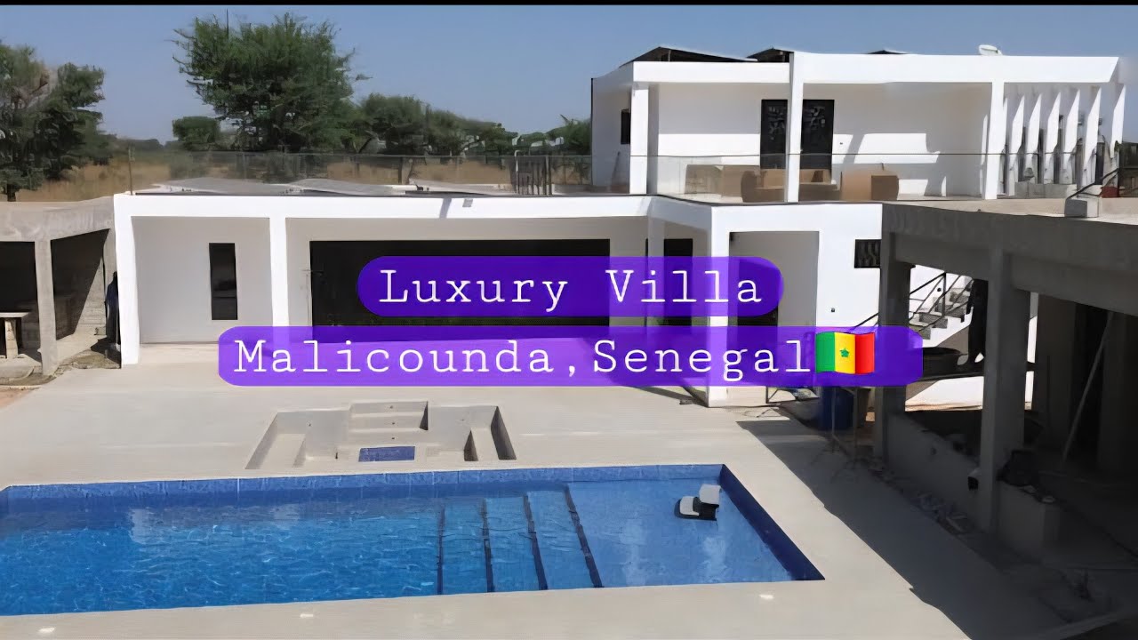 Malicounda 3-bedroom done! | Luxury Villa w/ Home Gym & Outdoor Kitchen | Living in Senegal 🇸🇳