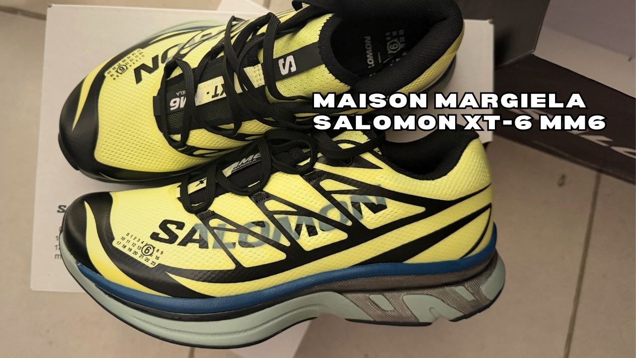 Salomon X Maison Margiela MM6 XT6 Sunny Lime. A New Take On