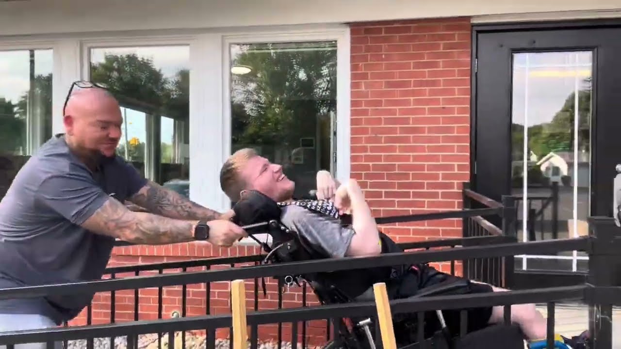 Bata Bus driver Kay picking up Sam at home & dropping him off at IFS 6.26.25 @onthatnote