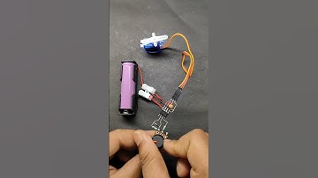 NE555 IC Servo Motor Controller Circuit based on potentiometer