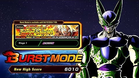 HOW TO GET 6000 BURST MODE SCORE USING ANDROIDS/CELL SAGA: SUPER SAIYAN GOKU EVENT:DBZ DOKKAN BATTLE