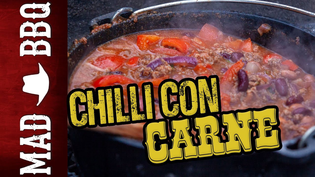 RECEPT na nejlepší CHILLI CON CARNE | Už ho nikdy nebudete dělat jinak! |  MAD BBQ