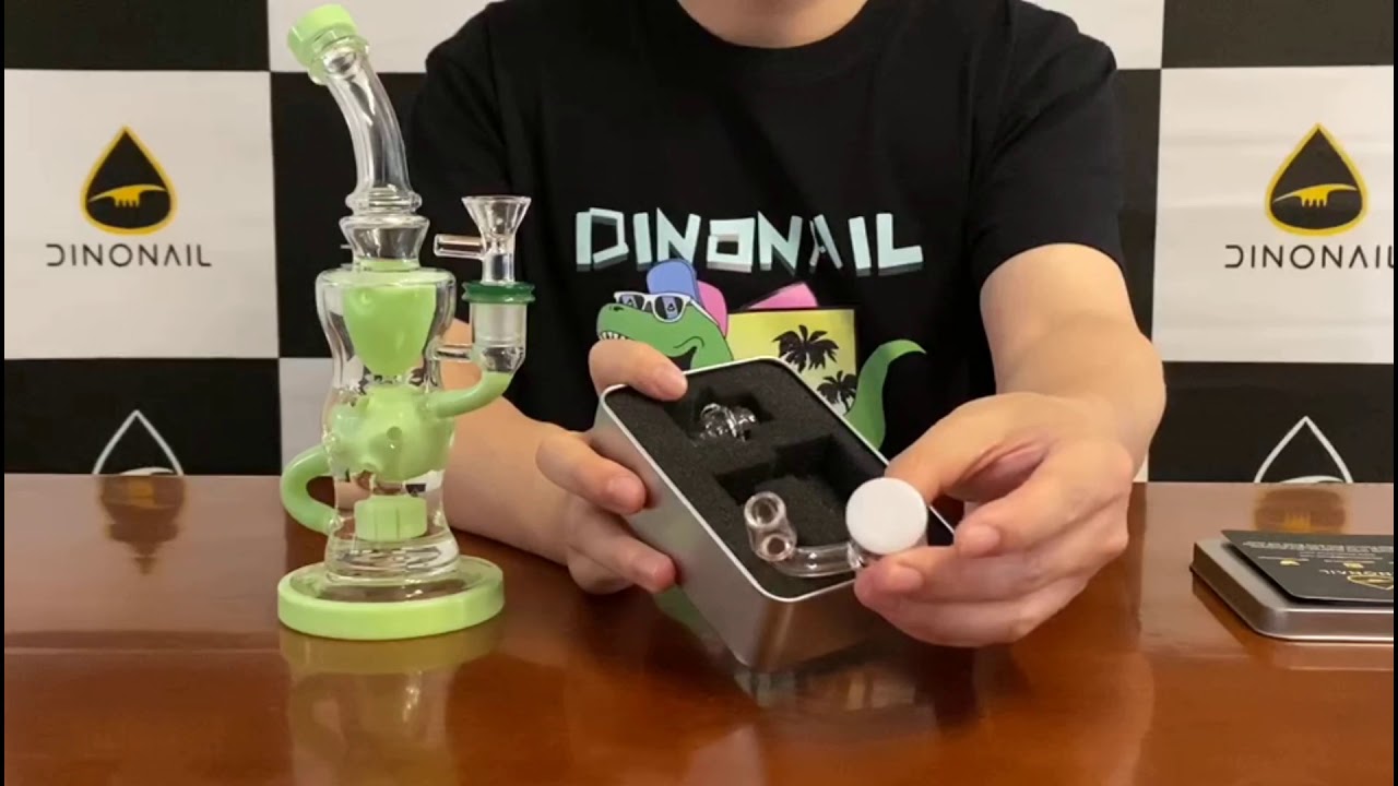 thedinonail.com--25mm Opaque White Bottom Splash Guard Quartz Banger Nail Kit