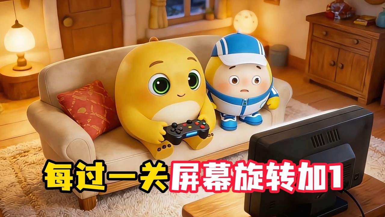 我的天呐整个屏幕居然都翻转过来了，这还怎么玩啊