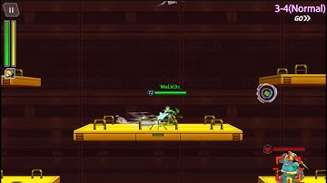 ROCKMAN X DiVE - Stage 3 Normal All Hidden Element Location