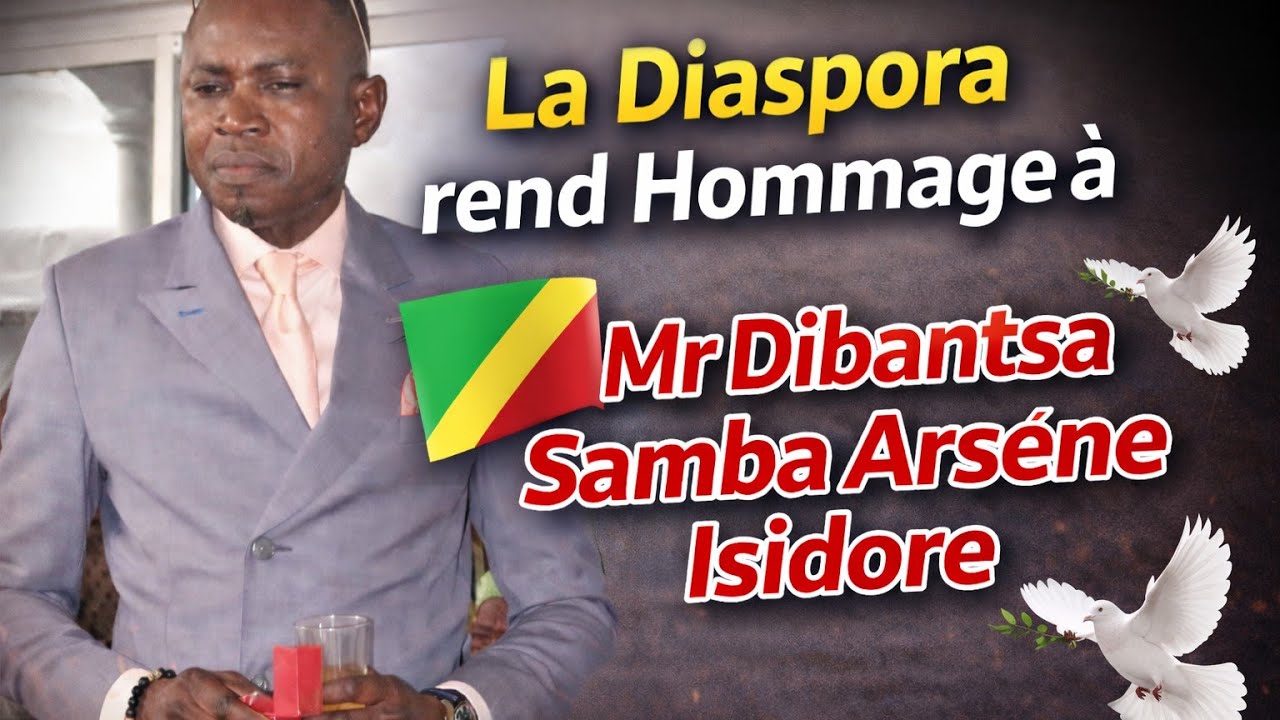 La Diaspora rend hommage à leur frère Dibantsa Samba Arsène ( By IPhone 14plus)