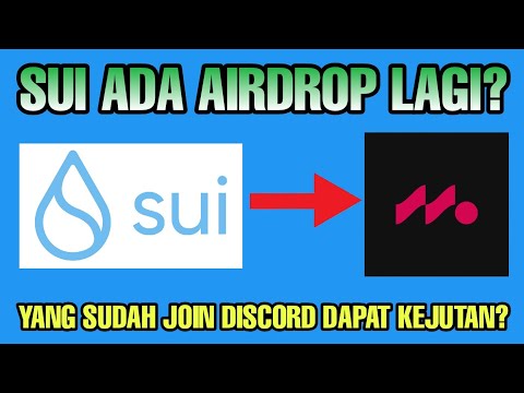 Sui ada Airdrop lagi? Kejutan yang sudah join Discord sui!!!
