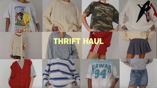 a huge fall thrift haul