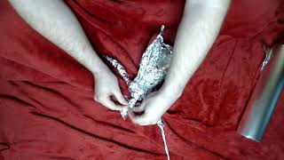 Gambit - Aluminum Foil Sculpture