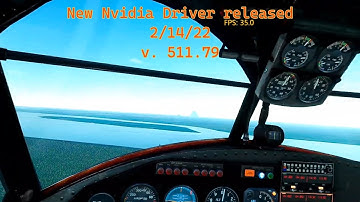 MSFS 2020 NEW NVIDIA Driver released 511.79 35 - 40 FPS Virtual SteamVR with Oculus Quest 2 RTX3070