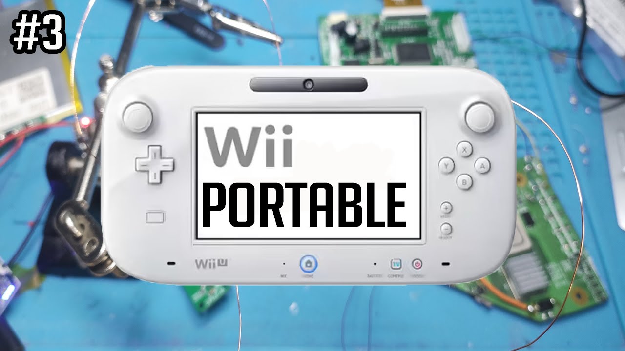 J’intègre un écran LCD à ma wii portable !