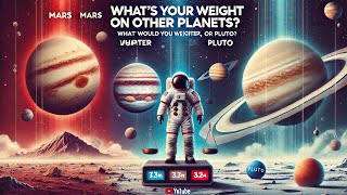 Gravity on Different Planets: What Would You Weigh on Mars, Jupiter, or Pluto?