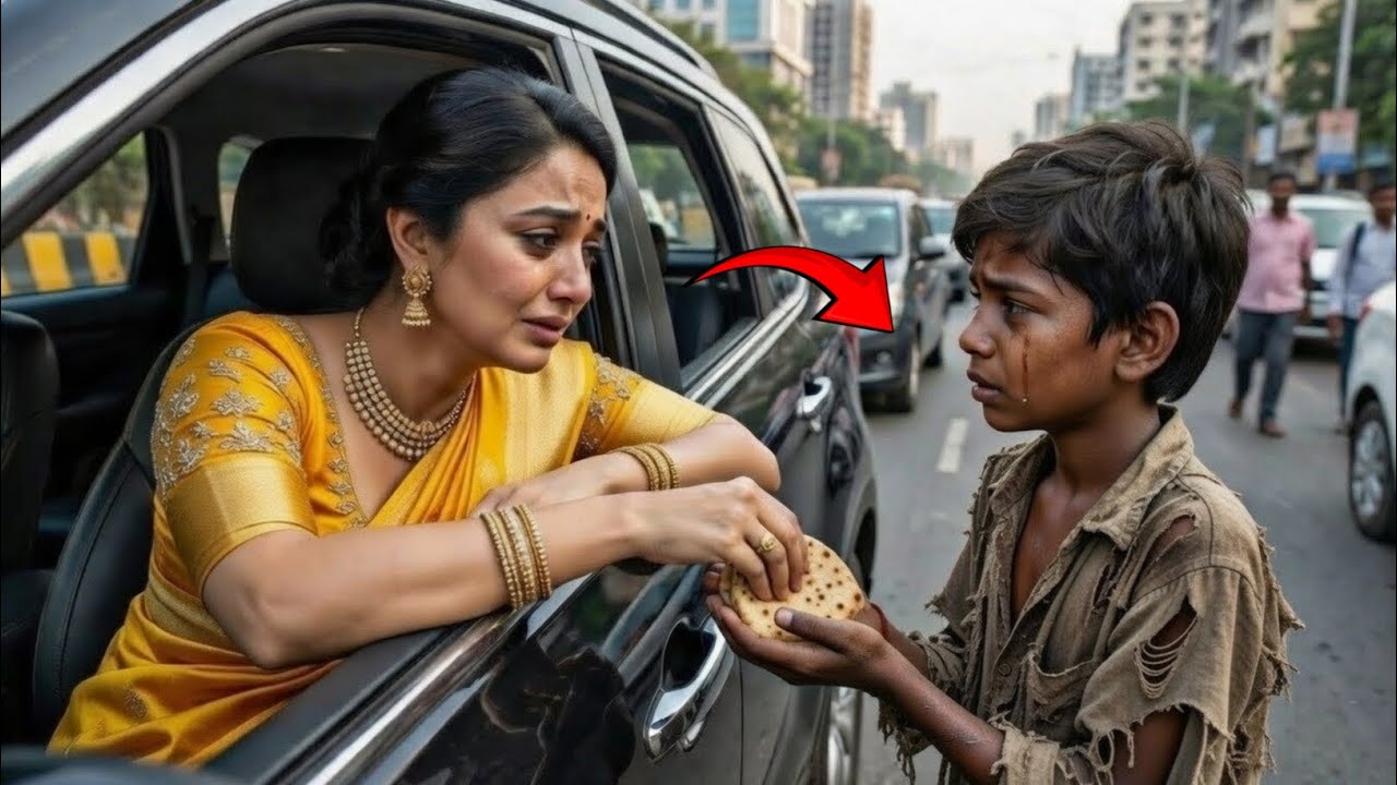 🥹10 साल बाद रेड सिग्नल पर एक मां को मिलाअपना खोया हुआ बेटा — एक रुला देने वाली hindi kahani।