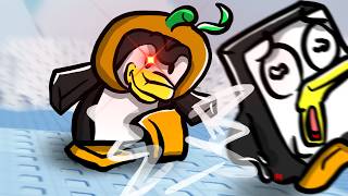 Knocking Out Penguins In Roblox... (Knockout)
