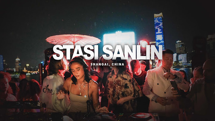 STASI SANLIN @dxbboatparty @technoandchill Boat party in SHANGHAI 🇨🇳