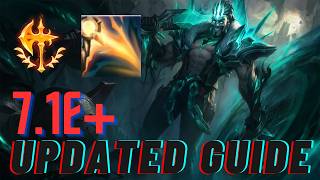 STOMP LANE, WIN GAME | Draven Updated Complete Guide | A Tier ADC | Patch 7.1e+ | Wild Rift