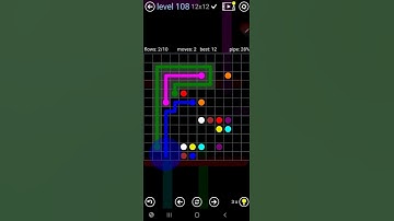 How To Solve Flow Free Extreme Rainbow Pack Level 108 12x12 Board Walk Through Solution Walkthrough