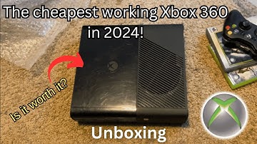 Xbox 360 E unboxing in 2024! Is the cheapest working Xbox on eBay worth it? #ebay #xbox