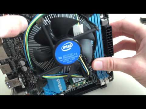 How to install Intel heatsink