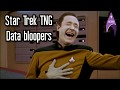 Star trek tng  data bloopers