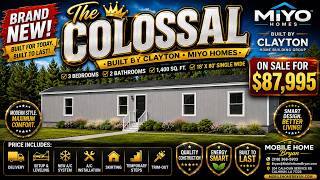 BRAND NEW 18 80 Mobile Home for ONLY 87 995 The Colossal by Clayton MiYO Homes