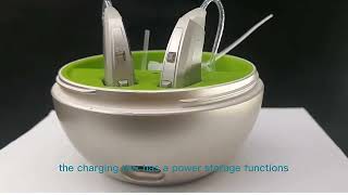 R95 Rechargeable Digital Hearing Aids Bluetooth Mini OE Ear Sound Amplifier Enhancer Wireless Hearin screenshot 1