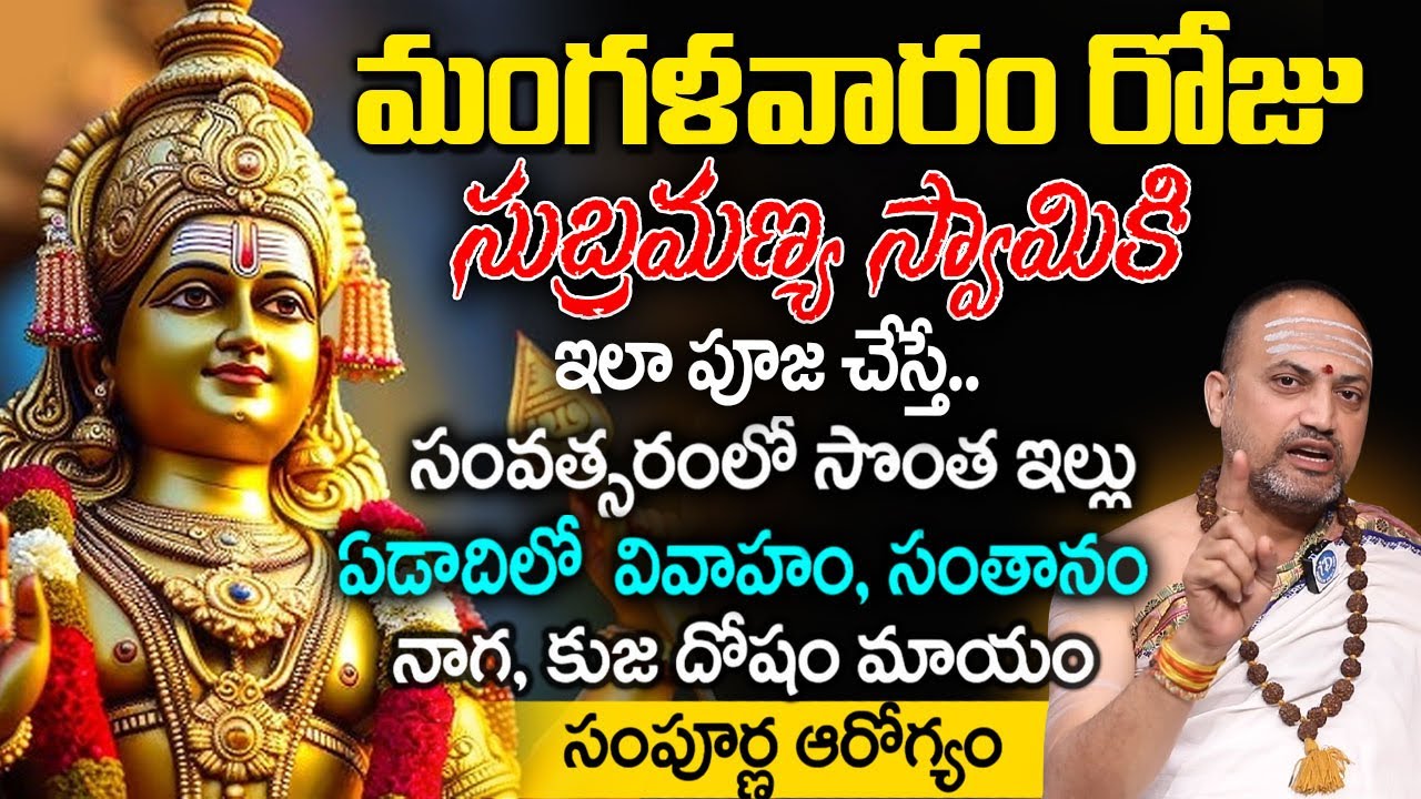 #SubramanyaSashti Importance | ఇలా పూజ చేస్తే మీ కష్టాలు పోయి మీరు అనుకున్నది సాధిస్తారు | iDream