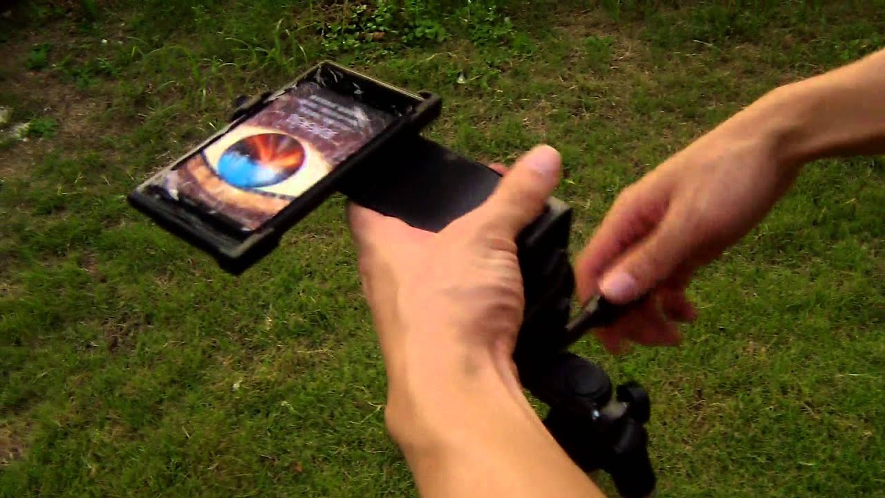 41" Tripod Holder Stand Mount for Nokia Lumia 1020 demo YouTube