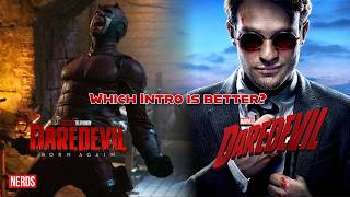 NETFLIX Daredevil vs Dardevil: Born Again - which intro is better? #daredevil #daredevilbornagain