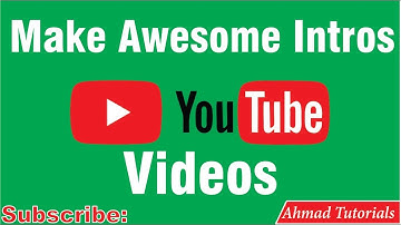 How To Make an Intro For YouTube Videos In Urdu/Hindi