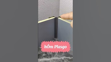 Nẹp trang trí tấm ốp than tre hÔm!