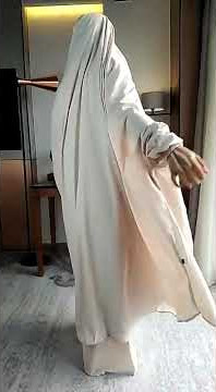 Muslima Niqabi Jilbab Two Piece Nude With Finger Loops - ITADASHI 2021
