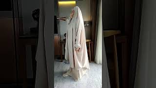 Muslima Niqabi Jilbab Two Piece Nude With Finger Loops - ITADASHI 2021