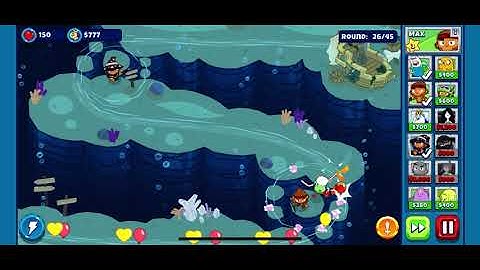 Bloons Adventure Time - Chasm of the Deep - Hard