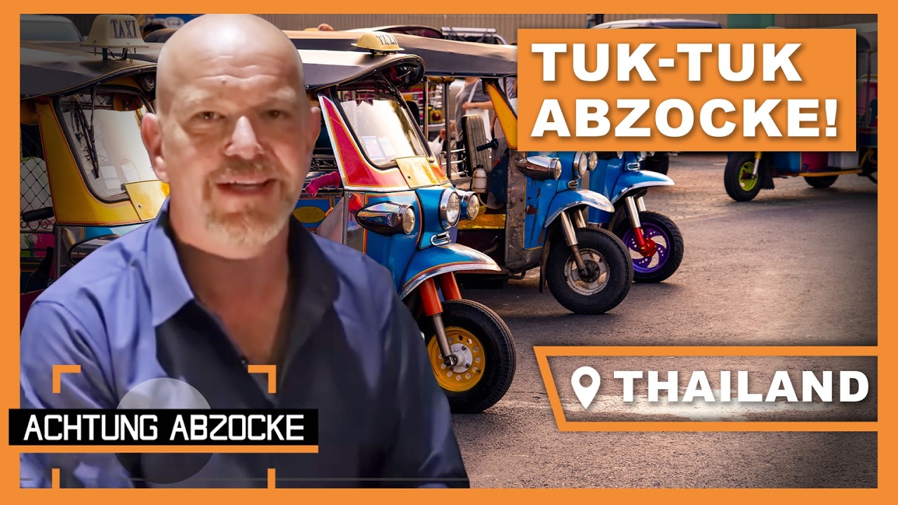 Tuk-Tuk-Mafia: Vorsicht in Thailand! | Achtung Abzocke | Ganze Folge