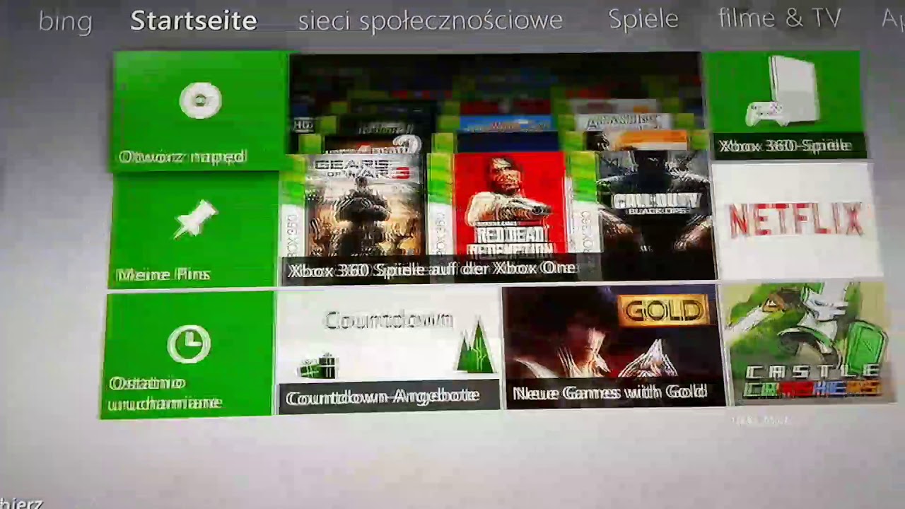 Jak zmienuć język na xbox 360