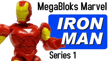 Mega Bloks Marvel Series 1 - Iron Man - MinifigCentral Unpacking Video