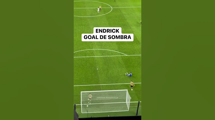 O grande gol de Endrick #endrick #goal #halamadrid