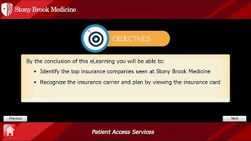 Insurance Card Identification Introduction (Module 1 of 8)