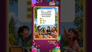 Quiz -87 🏝️ | ☀️ If it IS or WILL BE? | Master First Conditional English Grammar! 🚀