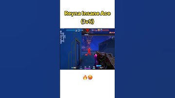 Reyna Insane 1v5 Ace 🔥🥵 Quick Clutch In Valorant #reyna #ace #clutch #valorant #1vs4 #viral #jett