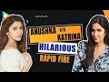 LAUGH RIOT: Anushka Sharma & Katrina Kaif's CRAZIEST rapid fire on SRK, Aamir Khan, Salman Khan