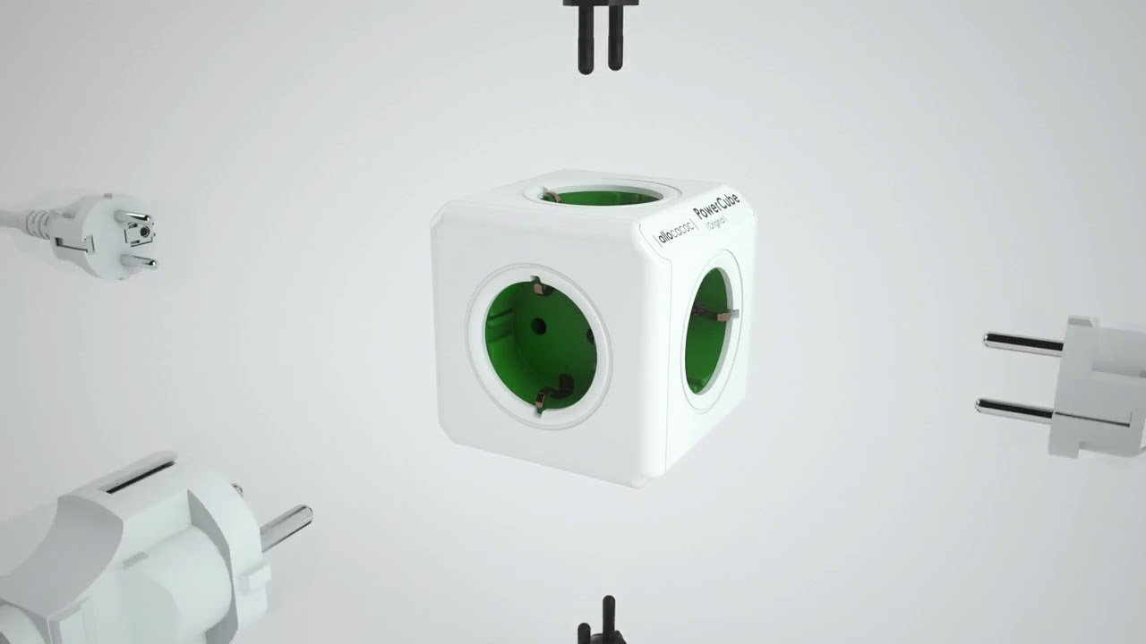 PowerCube Originals Family type F Romanian | allocacoc India | Kapalin Marketing |