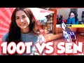 KYEDAE REACTS TO SENTINELS BEATING 100T IN VCT CHALLENGERS !!!