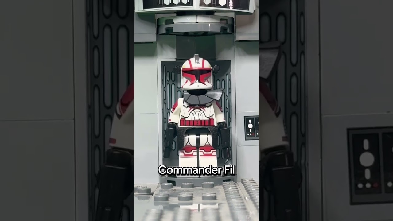 Every Star Wars Clone Commander In Lego! 