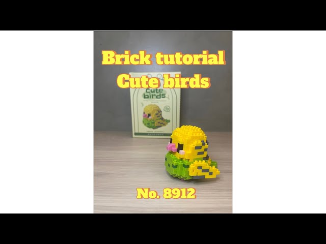 Tutorial build CUTE BIRDS NO. 8912 - YouTube