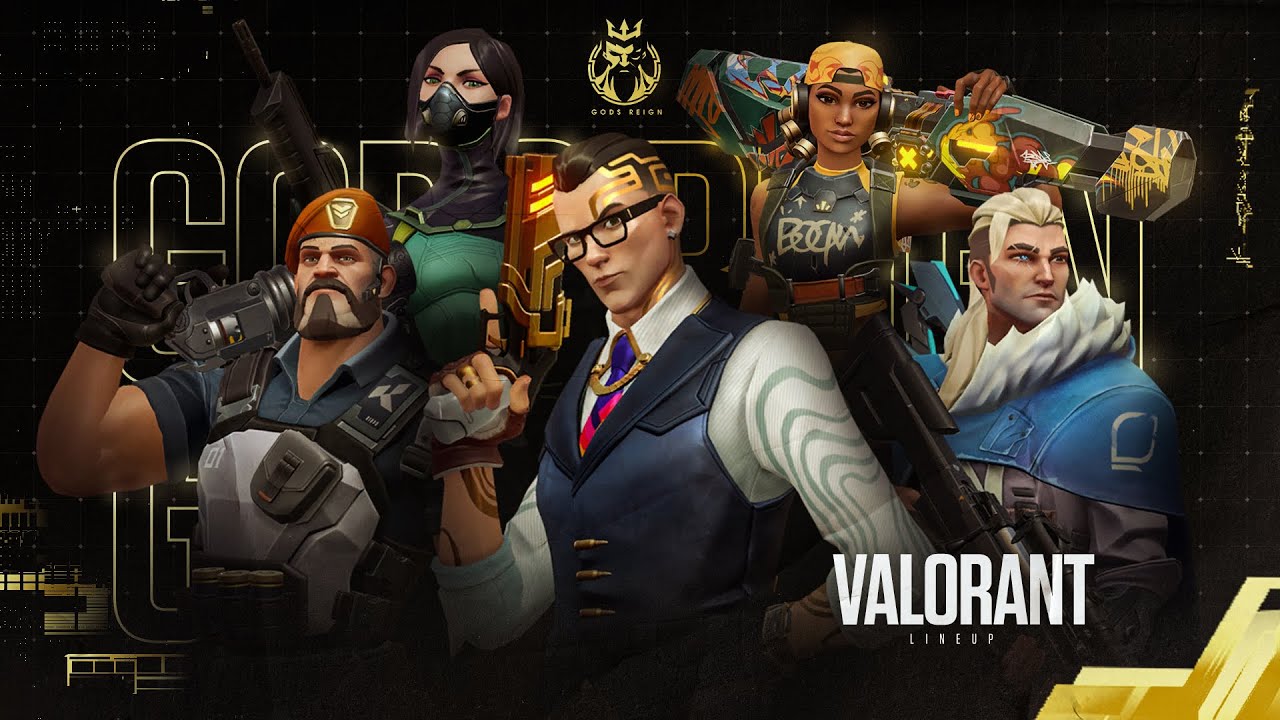 Introducing Gods Reign - Valorant Roster - YouTube