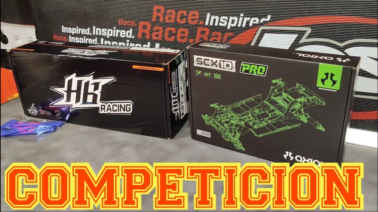 2 Kit de competición HOT BODIES E8T EVO 3 Y AXIAL SCX10 PRO ,DE LO